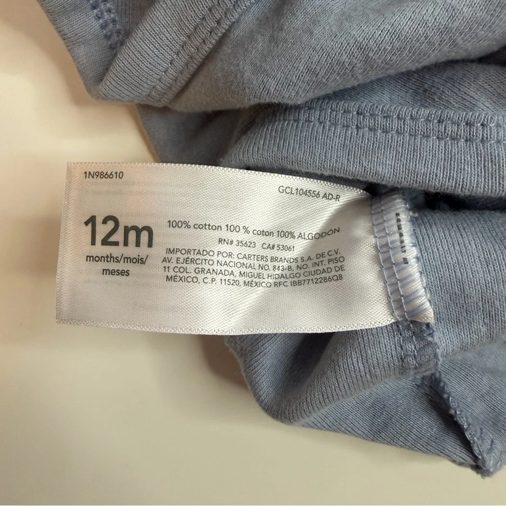 Carters soft blue
